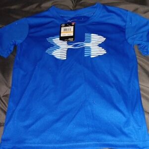 Under Armour Kids Royal Blue Short Sleeve Tee